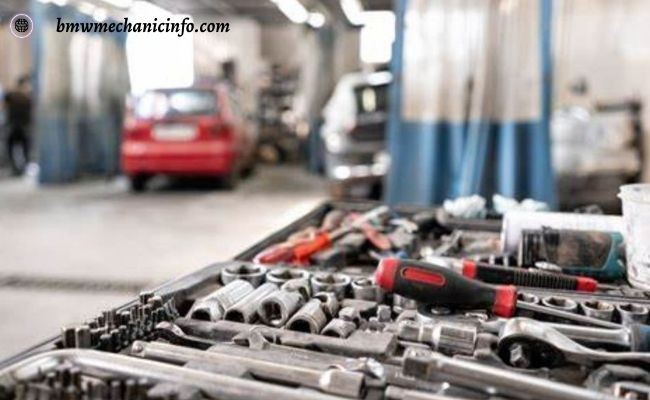 BMW master mechanic has specific tools