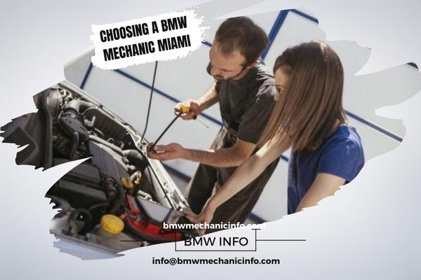 Choosing a BMW Mechanic Miami