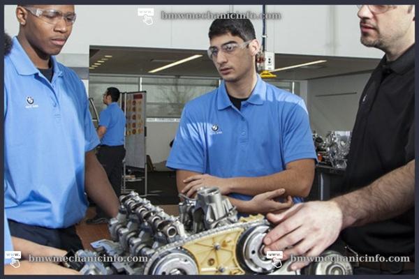 Relationship between working conditions and BMW dealership mechanic salary