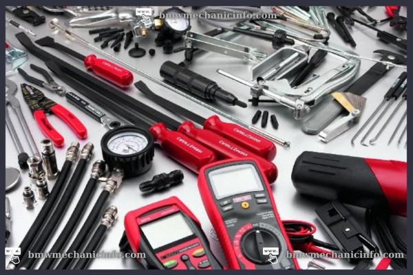 Tools used by the BMW mechanic