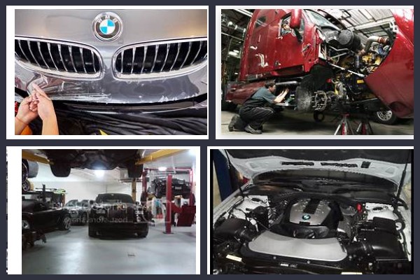 BMW mechanics work environment